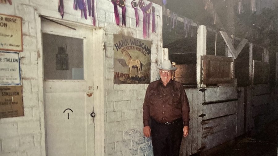 A legend in the Quarter Horse industry, Hank Wiescamp has definite ideas about breeding and management which have helped him achieve success.