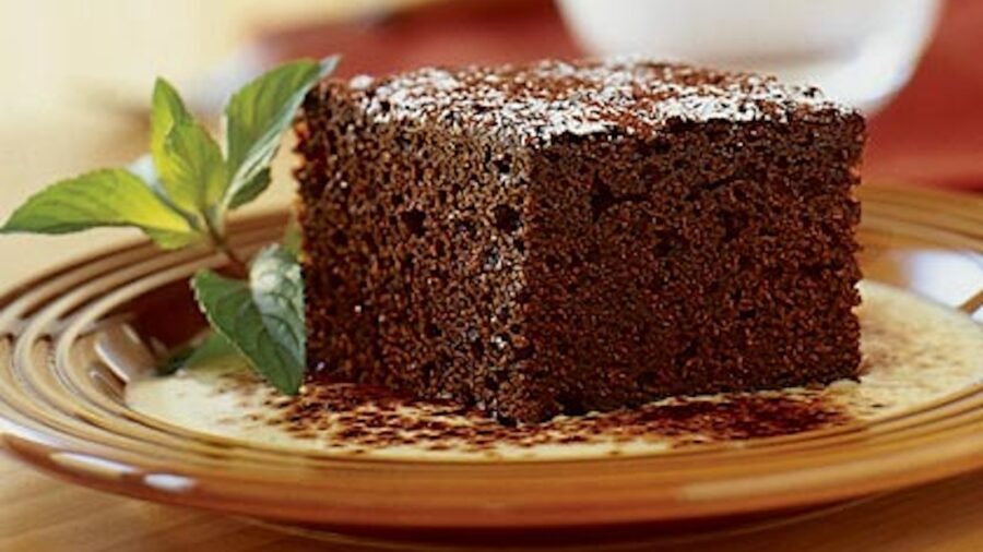 Gingerbread cake at the vista verde guest ranch
