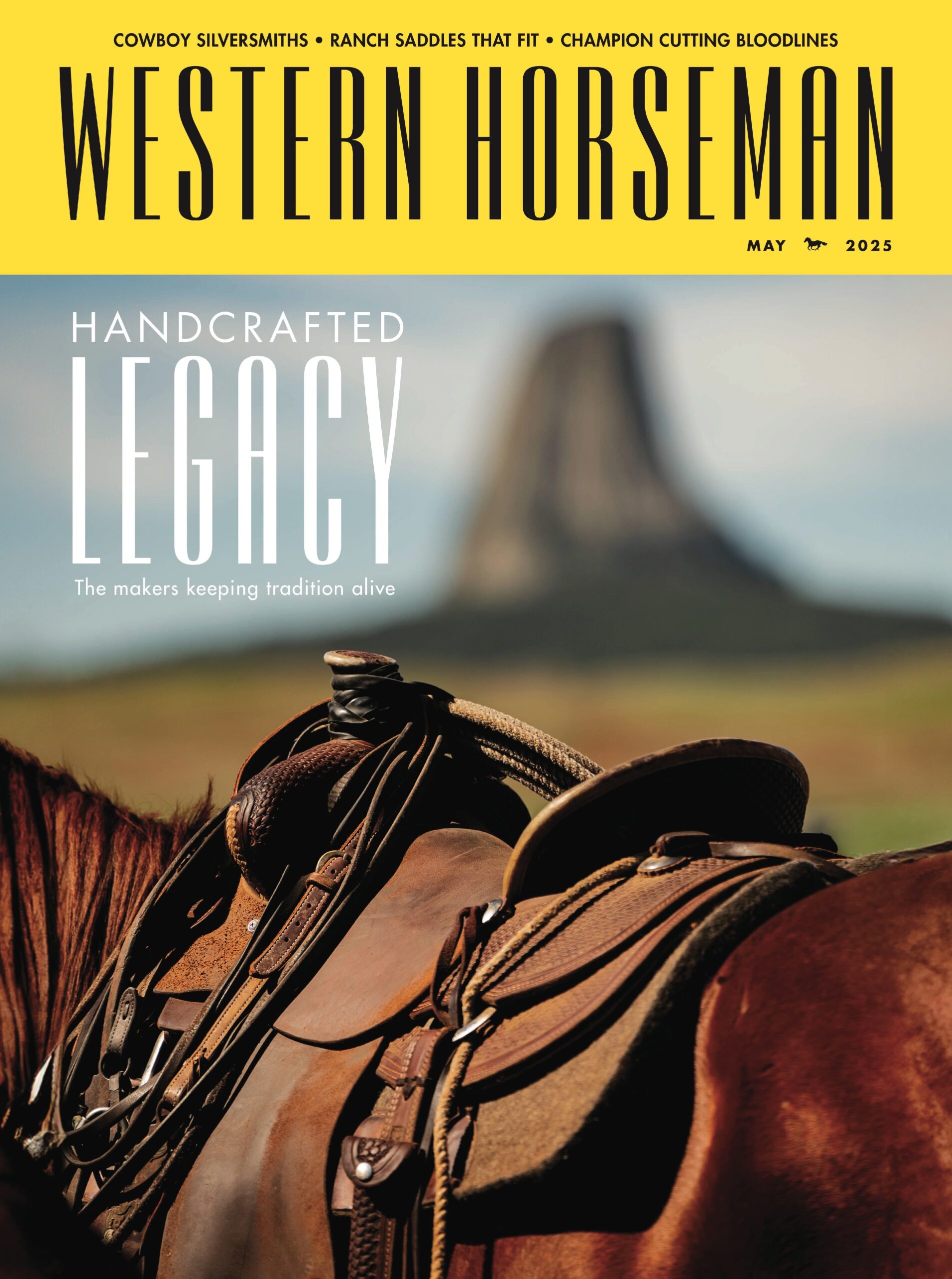 May 2025 cover of Western Horseman