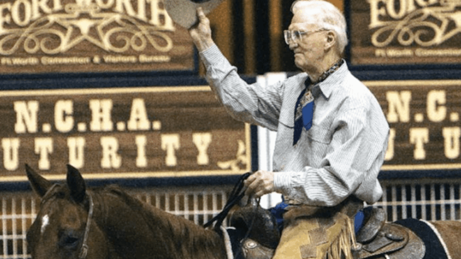 Spencer Harden won many NCHA Futurity titles
