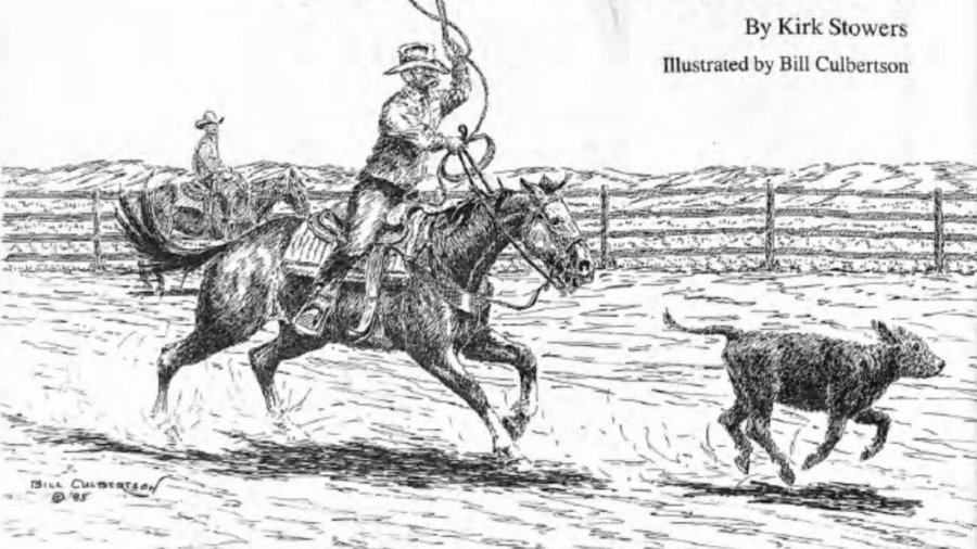 The old-timer illustrated by Bill Culbertson