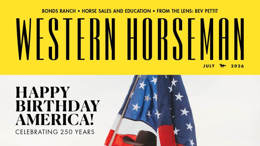 July 2026 Western Horseman Cover